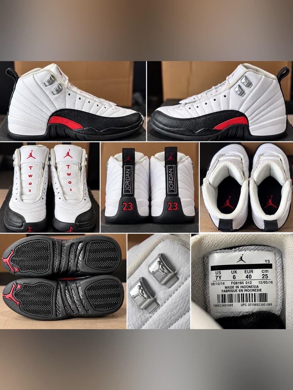 Nike Air Jordan 14 Retro SE GS Flint Grey Stealth Size Boys 7Y